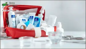 first aid and aftercare: simple measures