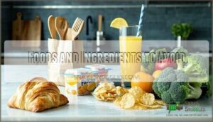 foods and ingredients to avoid