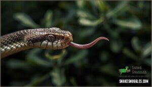 forked tongue and air sampling