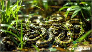 garter snakes
