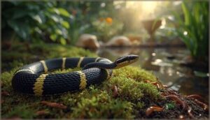 garter snakes: identification and habits