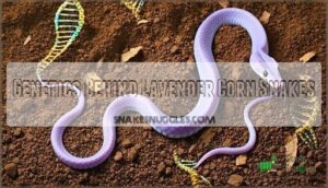 genetics behind lavender corn snakes