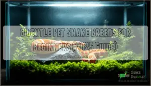 gentle pet snake breeds