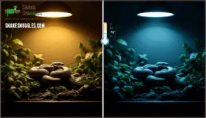 gradual temperature and lighting reduction