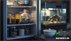 gradual thawing methods (refrigerator, cold water)
