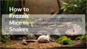 guide to feeding frozen mice