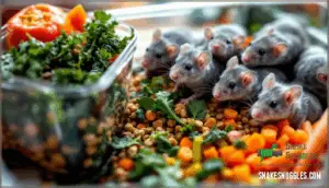 gut loading prey for nutritional value