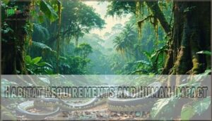 habitat requirements and human impact