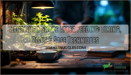 Handling a Snake After Feeding: Timing, Risks & Safe Techniques - Guidelines For Feeding Pre-Killed Snake Hatchlings