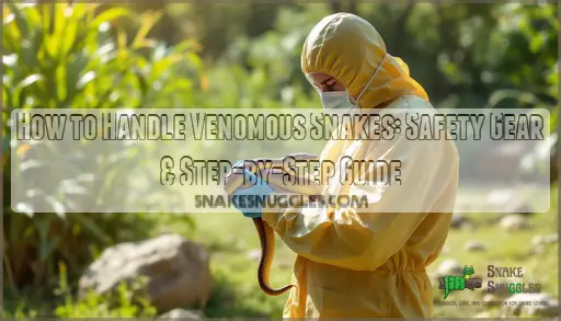 Picture of How to Handle Venomous Snakes: Safety Gear & Step-by-Step Guide
