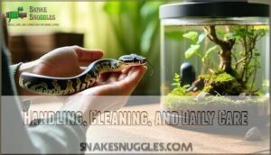 handling, cleaning, and daily care