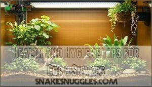health and hygiene tips for corn snakes