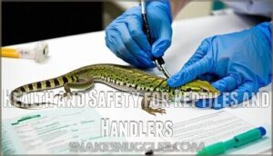 health and safety for reptiles and handlers