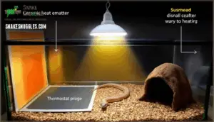 heating devices for snake cages