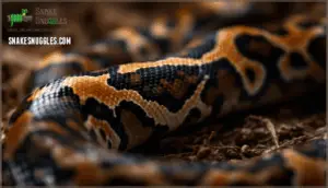 hourglass-shaped saddle markings