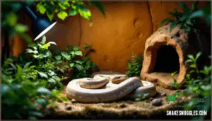 housing a ball python