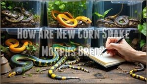 how are new corn snake morphs bred