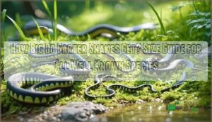 how big do garter snakes get all well known species