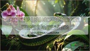 how big is a boa constrictor