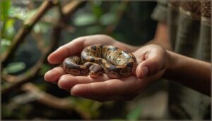 how can i calm an aggressive snake