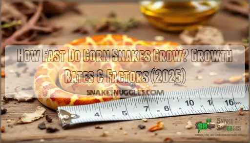 How Fast Do Corn Snakes Grow? Growth Rates & Factors (2025) - Corn Snake Growth Rate Comparisons