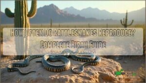 how many time a year do rattlesnakes lay eggs