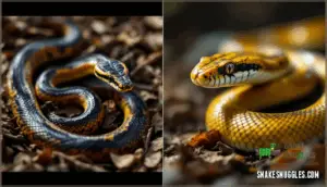 how pit vipers and colubrids use tail rattling