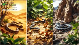 how snakes adapt to other environments