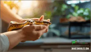 how to build trust and tame your corn snake