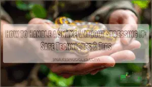 how to handle a snake without stressing it how to handle a snake without stressing it