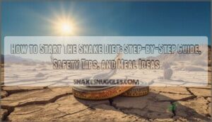 how to start a snake diet