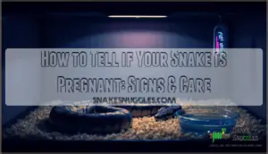 how to tell if your snake is pregnant