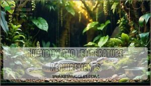 humidity and temperature requirements