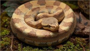 hypomelanistic honduran milk snake morph