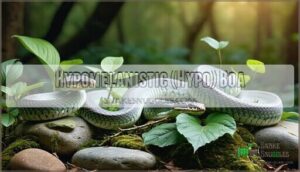 hypomelanistic (hypo) boa