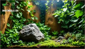 incorporating live and artificial plants