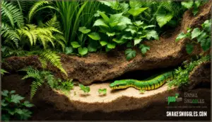 incorporating native vegetation and substrate