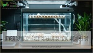 incubation temperature and egg care