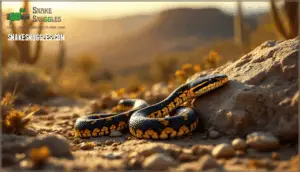 interesting facts about black and yellow snakes