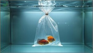 introducing fish to the quarantine tank