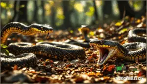 key aggressive snake species and traits