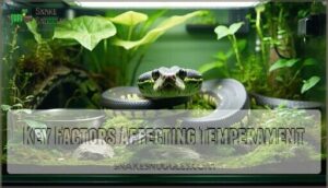 key factors affecting temperament
