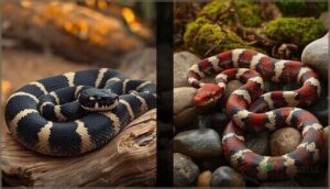 king and milk snakes – differences and needs king and milk snakes – differences and needs