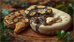 lesser, mojave, butter, and russo morphs