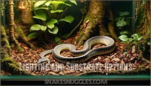 lighting and substrate options