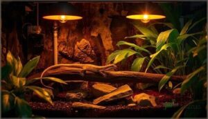 lighting, heating, and habitat essentials