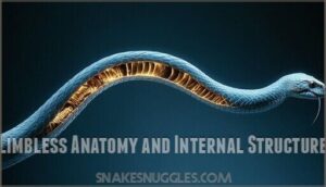 limbless anatomy and internal structure