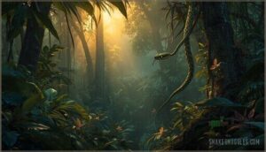 long-nosed vine snake – camouflage master