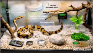 maintaining and enriching the snake habitat