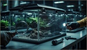 maintaining enclosure security and safety